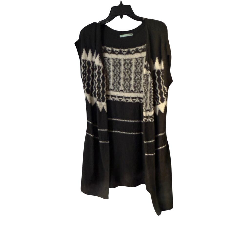 Maurice's Charcoal Gray Vest Long Women's Size L‎